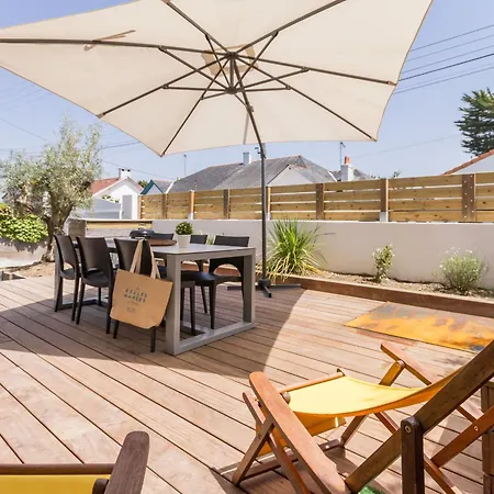 Nyaraló Cosy Bord De Avec A 5 Min De La Et Commerces, 2 Terrasses, Ideal Famille Et Bebe - Fr-1-306-1192